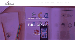 Desktop Screenshot of fullcirclegraphics.co.uk